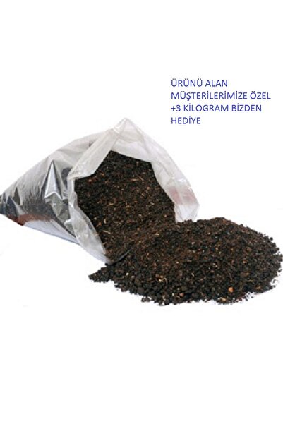 demirsessound Organik Yanmış Elenmiş Karışımsız Hayvan Koyun Gübresi 12 Kg 3 ...