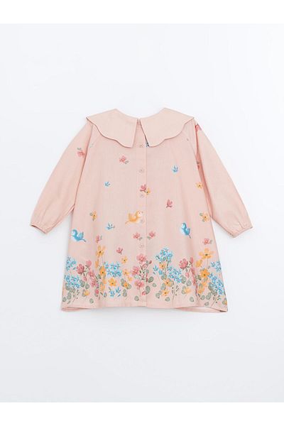 LC Waikiki Φόρεμα για κοριτσάκι με παιδικό γιακά LCW floral