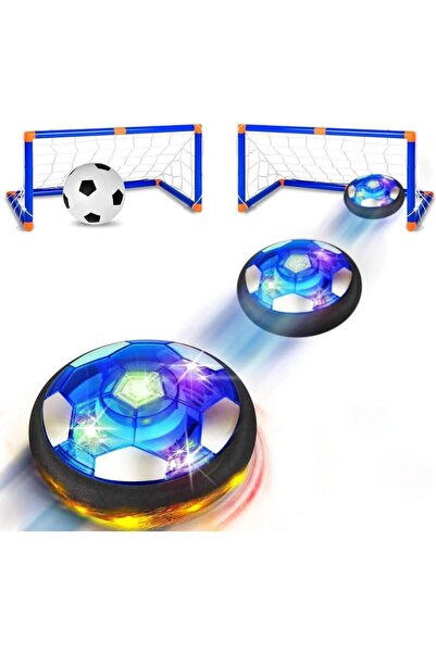 Learning Toys Learning Fun  Çift Kaleli Hover Ball Havada Kayan Futbol Topu E...