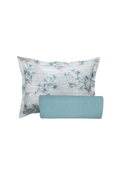 GÜLLÜCE HOME Single Elastic Sheet & Flounce Pillowcase