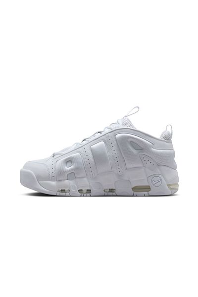 Nike Air More Uptempo Low Unisex Basketball Shoes - Fz3055-100 White