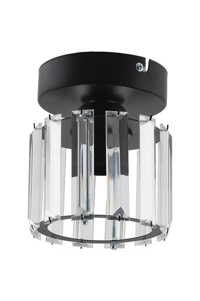 ESSLİGHT River Single Plafonier Chandelier (Crystal Stone) Hall Entrance Young Room Office