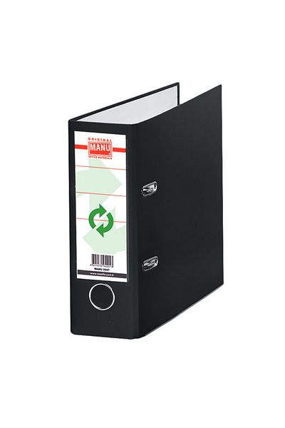 MANU Large Black Telegraph Folder - 2037 Model