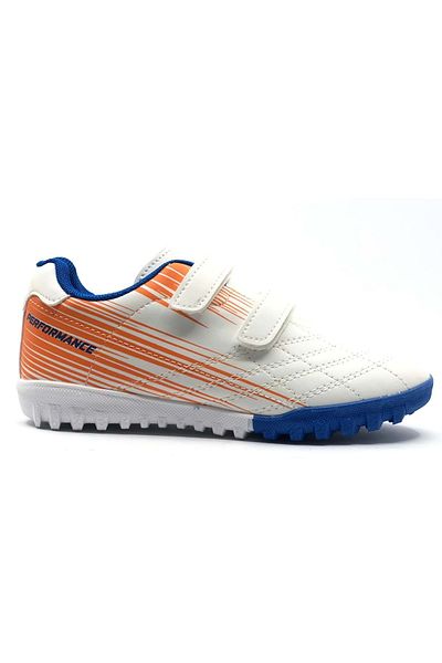 KOCAMANLAR Cool Ronaldo Professional Kids Astroturf Shoes WHITE