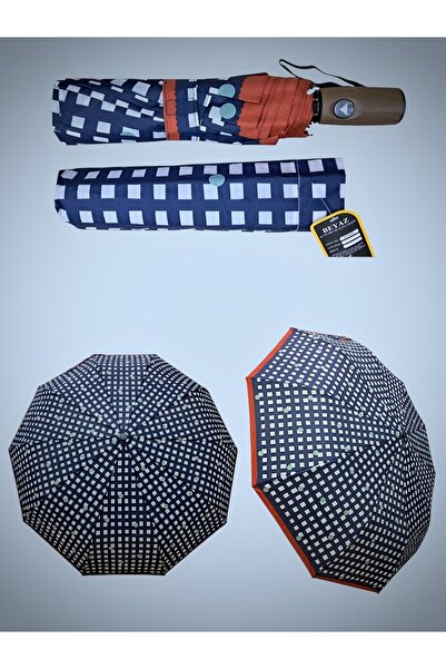 Rubenis Fiber Gövde Otomatik 10 Telli Rüzgara Dayanıklı  Şemsiye