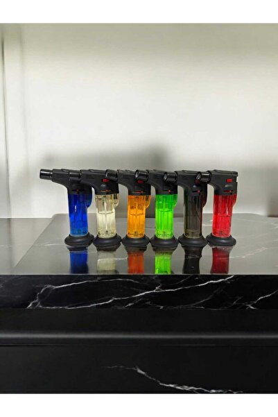 Roxir Ayaklı Vantuzlu Doldurulabilir Depolu 1300 Derece Torch Pürmüz Çakmak Mjt