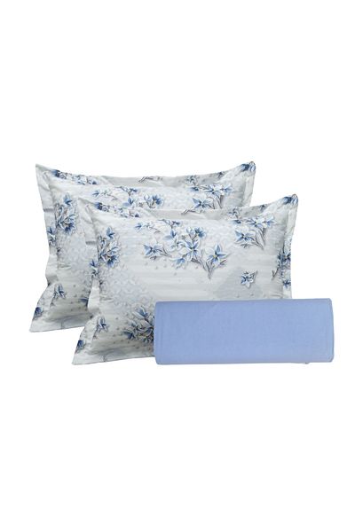 GÜLLÜCE HOME Double Elastic Sheet & Flywheel Pillowcase