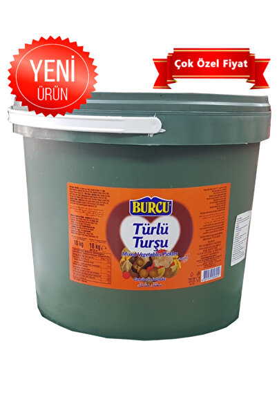 BURCU türlü turşu 18 kğ kova