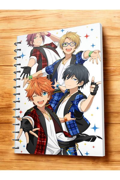 nihonwosekai Caiet cu spirală Ensemble Stars Anime A5 50 de coli
