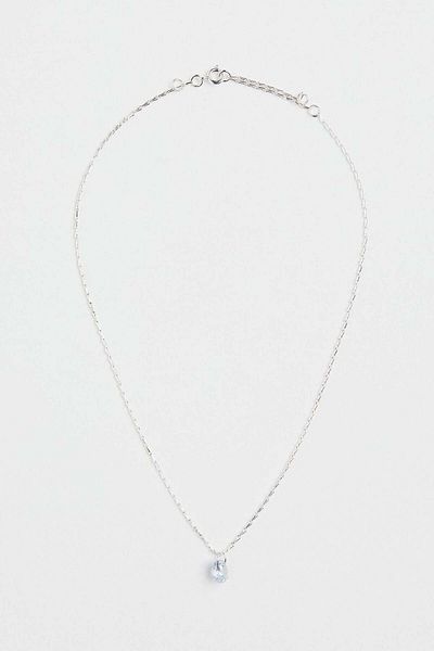 H&M Rhinestone-pendant necklace