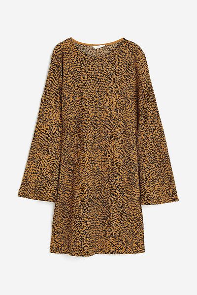 H&M Textured jersey dress