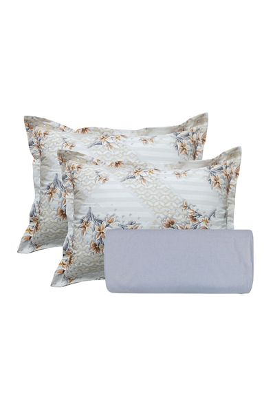 GÜLLÜCE HOME Double Elastic Sheet & Flywheel Pillowcase