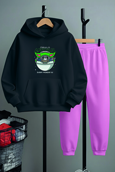 MYADA Преміум комбінезон з принтом кота-астронавта 22938