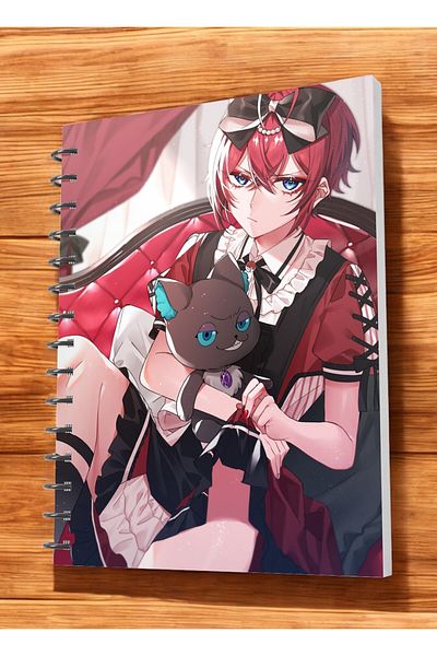 nihonwosekai Twisted Wonderland Anime A5 Size Spiral Notebook 50 Sheets