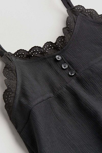 H&M Frill-trimmed Strappy Top