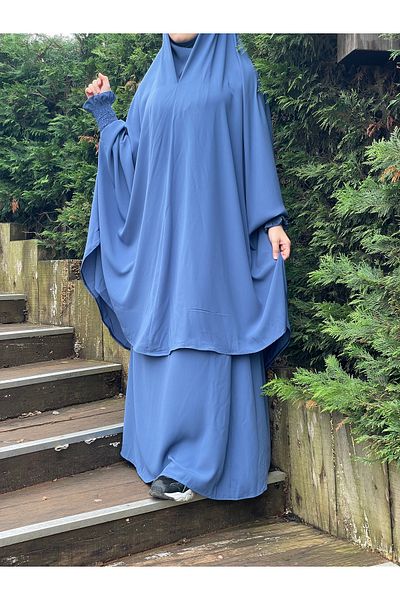 ZÜMHA Indigo Afghan Team - With Needle And Veil