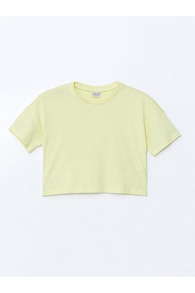 LC Waikiki Νέα σεζόν Crew Neck Girl's Tisort - S5IB39Z4