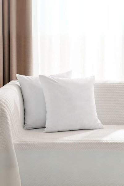 MoMMe 45X45 cm Decorative Throw Pillow for Living Room – Durable and Washable (4 Pcs)