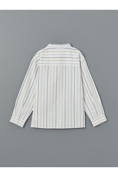 LC Waikiki Lcw Kids Long Sleeve Striped Boy's Shirt
