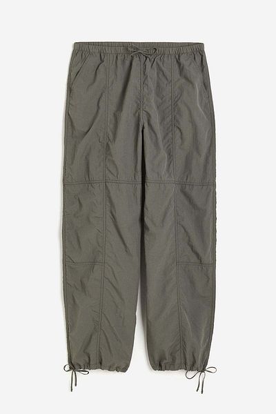 H&M Nylon parachute trousers