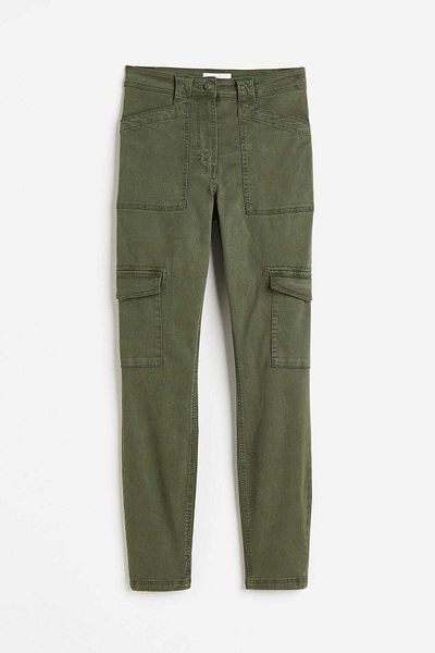 H&M Lyocell-blend cargo trousers