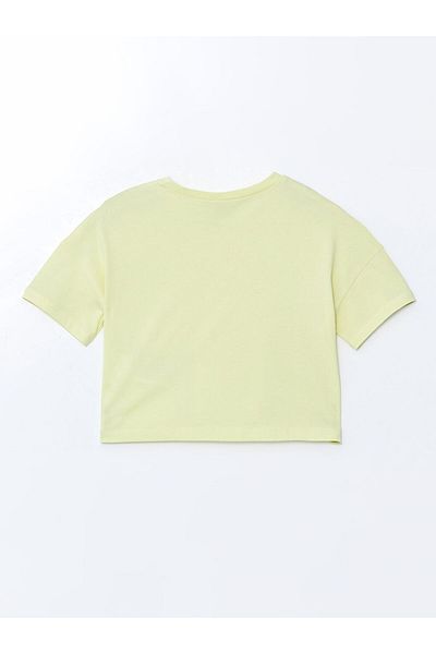 LC Waikiki Νέα σεζόν Crew Neck Girl's Tisort - S5IB39Z4