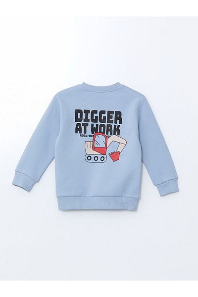 LC Waikiki Lcw Crew Neck Printed Boys' Sweatshirt