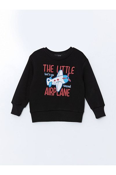 LC Waikiki Lcw Crew Neck Printed Boys' Sweatshirt