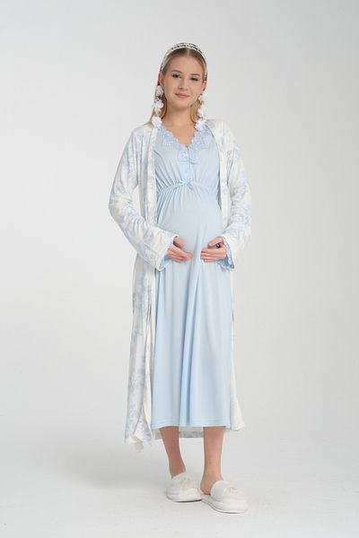 Effortt Venera Baby Bebek Effortt Set de 2 cămăși de noapte elegante pentru maternitate