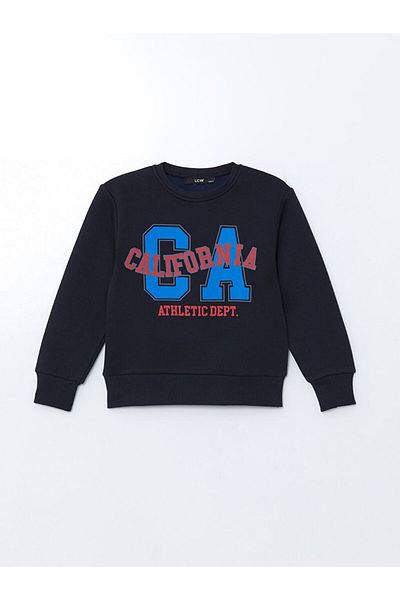LC Waikiki Lcw Crew Neck Printed Boys' Sweatshirt