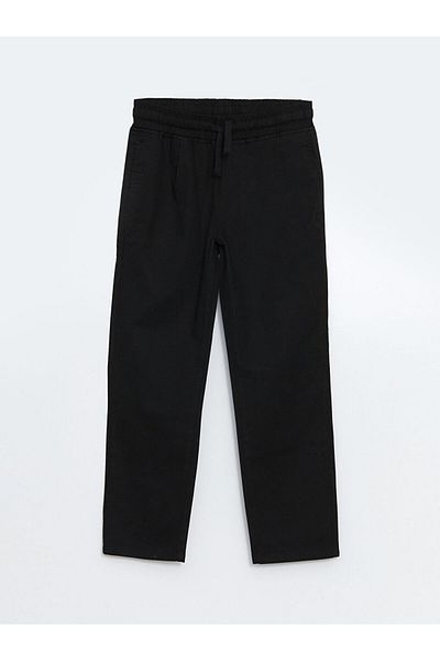 LC Waikiki New Season Elastic Waist Linen Blend Boys' Trousers - S58703Z4