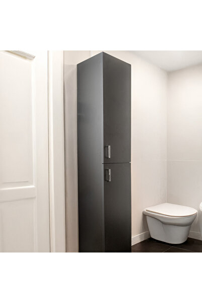 shop Pratik İki Kapaklı Çok Amaçlı Depolama Dolabı - Bath