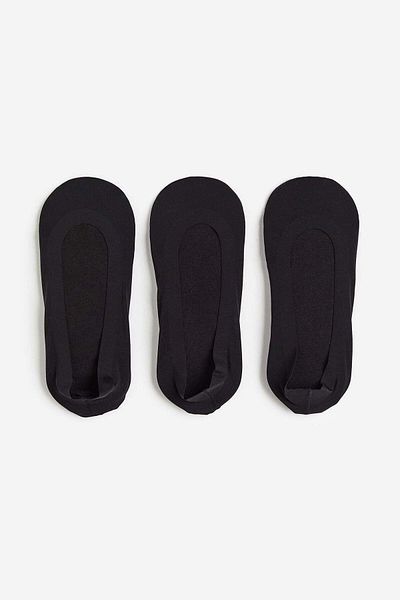 H&M 3-pack no-show socks