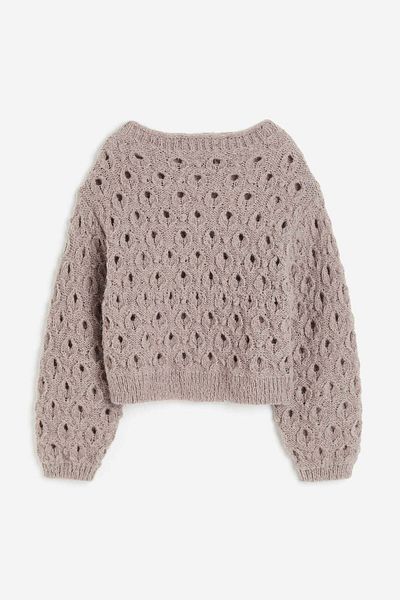 H&M Hole-knit jumper