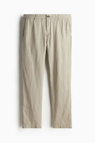 H&M Regular Fit Linen trousers