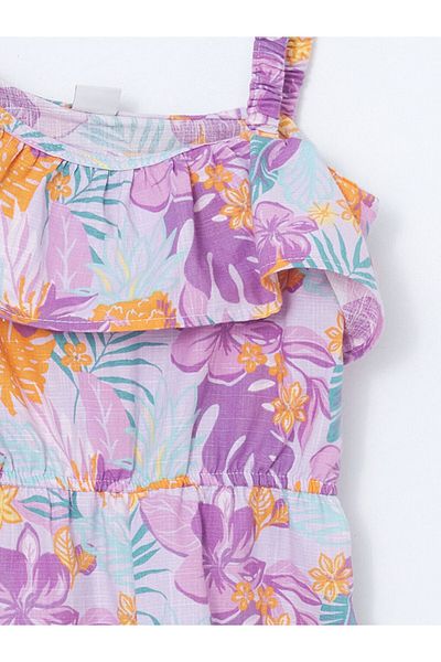 LC Waikiki Lcw Patterned Girl's Jumpsuit