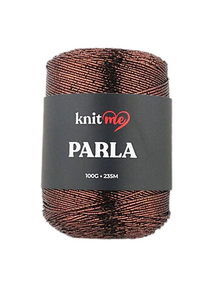 knitme Parla 100 γραμμάρια καφέ χρώμα 235 μέτρα και κλωστή - Κλωστή συσκευασίας - Κλωστή στολισμού