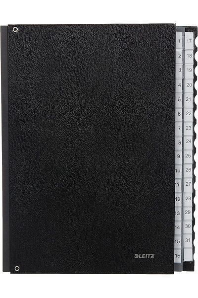 STOREMAX Jvnnshop 5931 1-31 Black Document Organizer File, Matte Black 646268