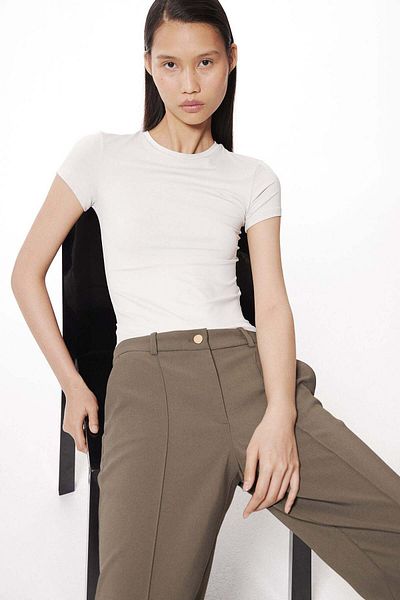H&M Tapered tailored trousers