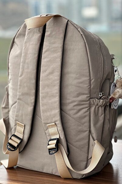 MORCA Σακίδιο πλάτης Milk Coffee Crinkle Fabric Special Resistant Water Resistant Crinkle Laptop Backpack Travel