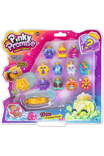 Doğan Oyuncak Dünyası Pinky Promise Toy Set with 12 Figures - Blister Package