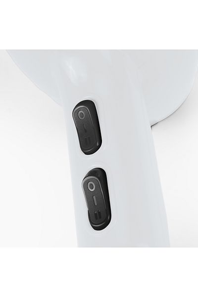 Dearling 2500W Professional Ionic Blow Dryer - 2 Heat & Speed Settings - 2 Year Warranty - White Elegance