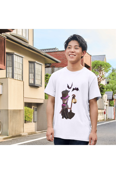 ALPŞAN TİCARET Μπλουζάκι Brawl Stars Mortis Παιδικό μπλουζάκι Brawl Stars Mortis Λευκό μπλουζάκι για ενήλικες