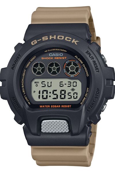 Casio ساعة يد رجالية Dw-6900tu-1a5dr G-shock