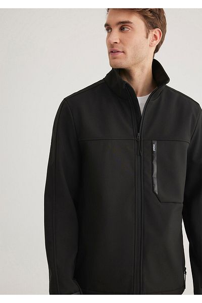 Mavi Stehkragen Schwarze Jacke Regular Fit / Regular Fit0110339-900
