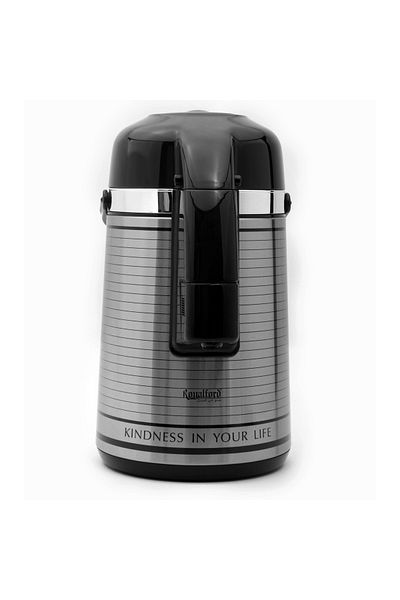 ROYALFORD 3 Litre Airpot Glass Vacuum Flask RF6277 Royalford
