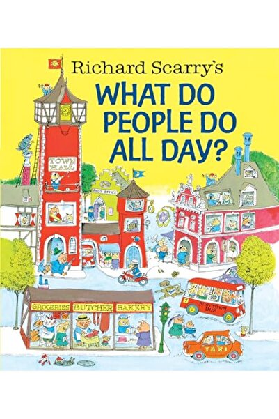 Random House USA ريتشارد سكاريس ماذا يفعل الناس طوال اليوم