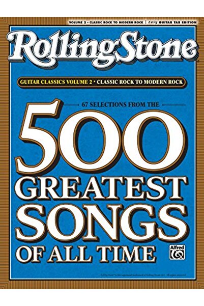 Dover Publications Inc. UK رولينجستون جيتار كلاسيك المجلد 2 من الروك الكلاسيك...