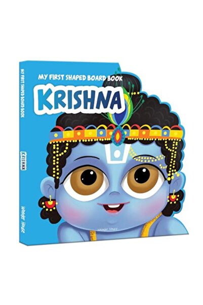 Wonder House Books أول كتاب لوحي على شكل كتاب مصور للرب كريشنا، كتاب مصور عن الأساطير الهندوسية للأطفال بعمر 2 سنة