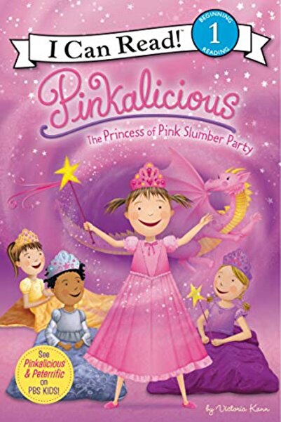 Harper Collins Pinkalicious The Princess Of Pink Slumber Party I Can Read Lev...